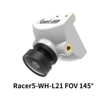 RunCam Racer 5 FPV Kamera 1000TVL įmontuotą Giroskopą Integruotas OSD Kameros 160°145° su 1.8 2.1 mm mm Objektyvas Racer5