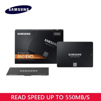 Samsung 860 EVO Vidinio Kietojo Disko 250GB 500GB 1 TB HDD Kietojo Disko HD SATA 3 2.5 colių SATA III SSD Nešiojamojo KOMPIUTERIO