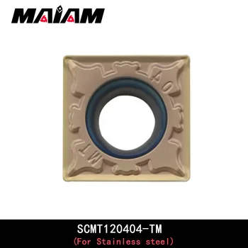 SCMT Aikštėje Įterpti SCMT120404 SCMT120408 TM modelis SSDCN tekinimo įrankių juostoje nerūdijančio plieno A3 medžiagos kalimo medžiaga