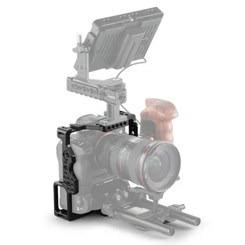 SmallRig Kamera Narve Sony A7RIII / A7M3 / A7III su VG-C3EM Vertikaliai W/ Šalto Batų Kalno už Stebėti Mikrofoną pridėti