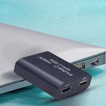 USB 3.0 4K Grafika HDMI suderinamus Užfiksuoti Kortelės placa video Recorder Box Live Transliacijos Vaizdo Įrašymas skaitmeninis keitiklis