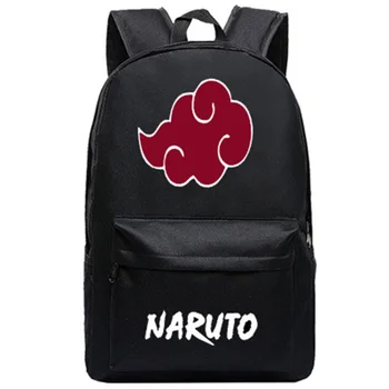Uzumaki Naruto Kuprinė Anime krepšiai Studentų Atgal į Mokyklą Schoolbags Berniukų, Mergaičių Kuprinės Kelionės Paketą Nešiojamojo kompiuterio Krepšys Mochila