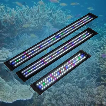 Vandeniui LED Akvariumo Apšvietimą Žuvų Bakas Šviesos Juosta Mėlyna Povandeninis Povandeninis Įrašą Lempa, Vandens Dekoracijos 30/40/60cm