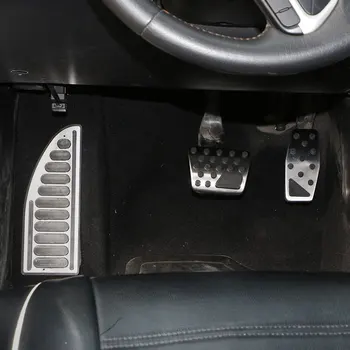 Xburstcar Nerūdijančio Plieno Akceleratoriaus Pedalas Stabdžių Pedalai Apima Poilsio Pedalai Jeep Compass 2017-2020 Renegade Priedai