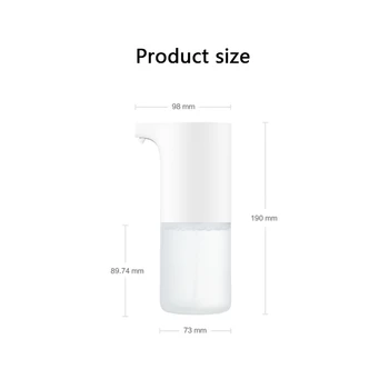 Xiaomi Rankų Plovimo Mijia Auto Indukcijos Putų Smart Plauti Automatinis Muilo Dozatorius 0,25 s Infraraudonųjų spindulių Jutiklis 