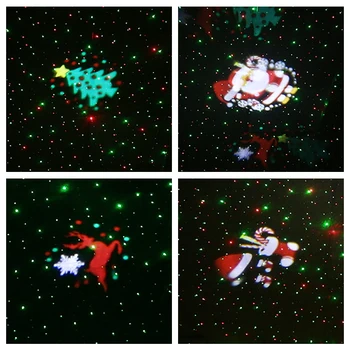 YSH Kalėdų Vakarėlį Žibintai Star Lazerinis Projektorius Patalpų Apdailos Modelius Lempos Kalėdų