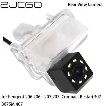 ZJCGO CCD HD Automobilio Galinio vaizdo Atbulas Atgal į Viršų Stovėjimo Vandeniui vaizdo Kamera, skirta Peugeot 206 206+ 207 207i Kompaktiškas ari 307 307SM 407