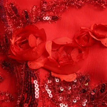 šiuolaikinės kinų, rytietiškas moteris ilgai nėrinių raudona tradicinių vestuvių qipao suknelės cheongsam išsiuvinėti dizaineris plius dydis undinė