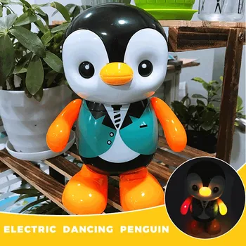 Švietimo Žaislai, Elektros Šokių Mielas Pingvinai Ankstyvasis ugdymas Švietimo Žaislai Geriausia dovana Vaikams Jouets électriques#2