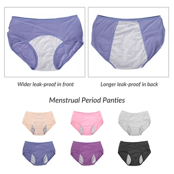 1 VNT Moteriškos Higienos Menstruacijų Kelnaitės Nuotėkio Įrodymas Moterų Menstruacijų Kelnaitės Moterims Lady Apatiniai Fiziologinių Kelnės
