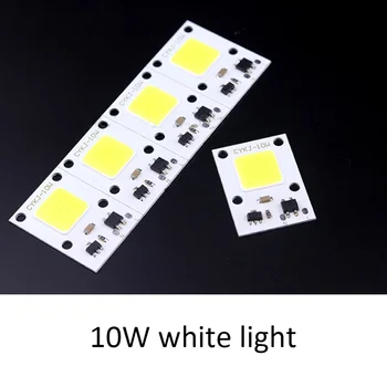 [10 VNT.] Borbede LED, COB (Chip Už Augti Augalų Šviesos Pilno Spektro 220V/110V 10W 50W Fito Lempos Kambarinių Augalų PASIDARYK pats Prožektorius
