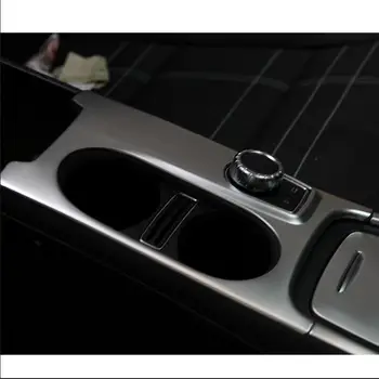1piece automobilių stilius Mercedes Benz CLA GLA Klasės interjero valdymo skydas puodelio laikiklis lipdukai puodelio laikiklio dangtelį priedai