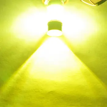 2VNT High Power LED Rūko Važiavimo Šviesos Lempos Lemputė H1 LED Rūko žibintų Lemputė 100W LED DRL 20SMD2835 Geltona Šviesa Žibintų Rinkinį 2019 Naujas