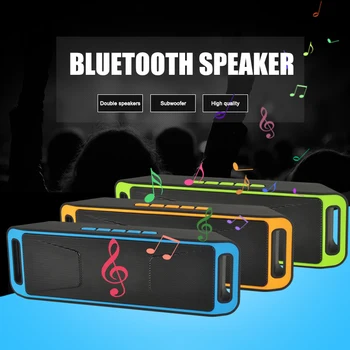 40W Portable Bluetooth Speaker Bevielio Lauko Stereo Vandeniui USB/TF/AUX FM Garsiakalbis GDeals