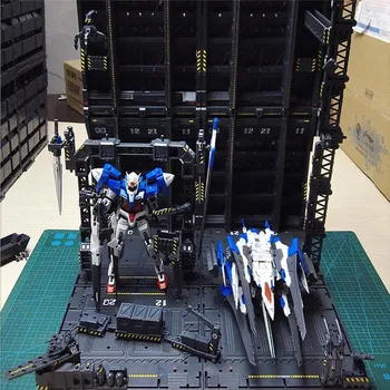 4pcs/set PASIDARYK pats Mechaninė Grandinės Veiksmų Ekranas Bazės Mašina Lizdas 1/100 Gundam Modelis su Lipdukai