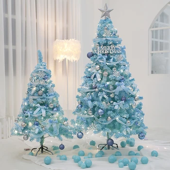 60cm Mėlyna Kalėdų Eglutė Rožinės spalvos Medžio Apdaila Kalėdos Šaliai, Papuošalai Modeliavimas Kedro Naujųjų Metų Šaliai, Interjerams Dekoruoti xx181
