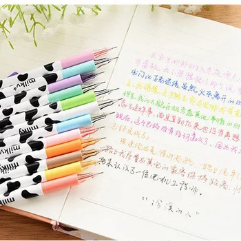 96pcs 12 spalvų kawaii gelio rašiklis paukščių aptvarai mokyklos raštinės reikmenys spalvinga pen nustatyti mielas kanceliarinės prekės vaikams ženklas doodling dovana