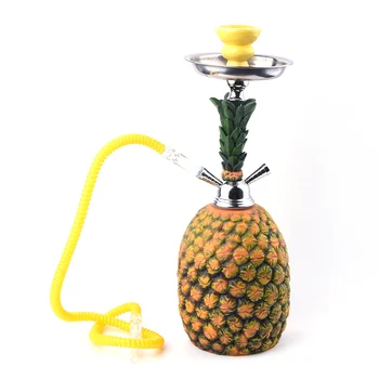 Ananasų shisha kaljanas rūkyti priemonė vamzdžių dubenį anglis turėtojas šilumos laikytojas, aksesuarai, vamzdžiai stiklinės vandens vamzdis