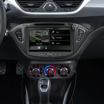 Android 8.0 Octa Core Automobilio DVD Grotuvas GPS navigacija Opel CORSA 2016 Automobilio Radijas Su 4GB RAM 32 GB ROM, GPS, 