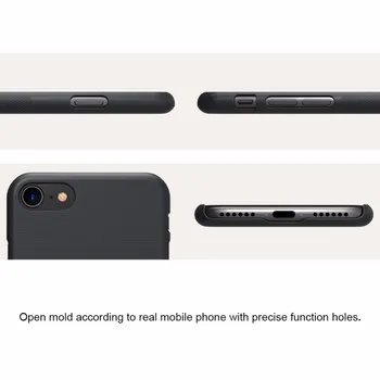 Apple iphone 8 padengti Atveju NILLKIN Super Matinio Shield matinis hard back cover case for iphone 8