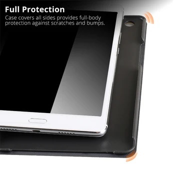 Atveju, Huawei MediaPad M5 Lite 10.1 BAH2-W19/L09/W09 Magnetinio Apversti Stovėti PU Odos Padengti Huawei M5 Lite 10.1 Tablet Funda