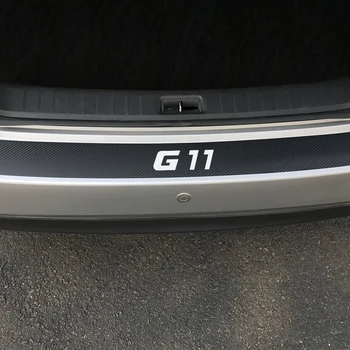 Automobilių Galinis Bamperis Kamieno Apkrovos Krašto Lipdukai BMW G20 G30 G11 G01 G02 G05 G06 G07 G08 G12 G14 G15 G16 G21 G31 G32 G38 Priedai