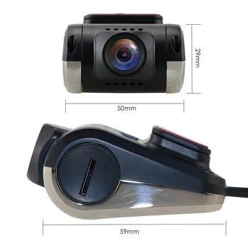 Automobilių Stebėti USB Automobilinis DVR Skaitmeninis vaizdo įrašymo įrenginys priekiniai USB kamera, CMOS HD už Ossuret Prekės ženklo 