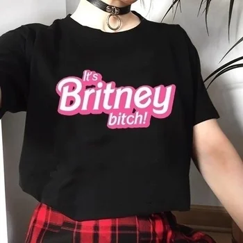 Britney Spears Marškinėliai Tai Britney, B**ch! Medvilnės Marškinėliai Plius Dydis Nuostabus Vasaros Mens Trumpas Rankovės Atsitiktinis Marškinėliai