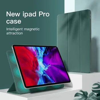 Case For iPad Pro 12.9 2020 4th Gen Pu Odos Tri-Fold stendas 