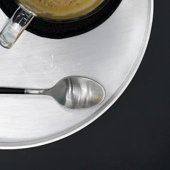 Cutelife Aliuminio Turas CoffeeTray Gyvenamasis Kambarys Su Virtuvės Stalo Miltus Žiedas Padėklai Saugojimo Sofos Dėkle Pramonės Stiliaus Metalo, Raktų Dėklas