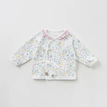 DBH10037 dave bella pavasarį, rudenį naujagimiui mergaičių drabužių rinkiniai kūdikiams, vaikiška drabužius kūdikiui medvilnės rinkiniai 0-9M