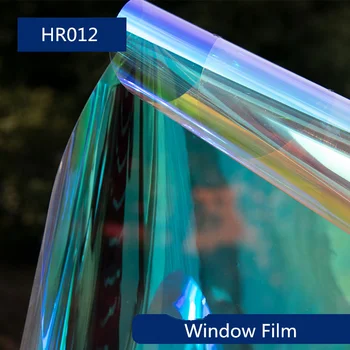 Dekoratyvinis Langų plėvelės Rainbow Poveikis Privatumo Langą tvirtai laikosi Lipnios Stiklo Filmų 54