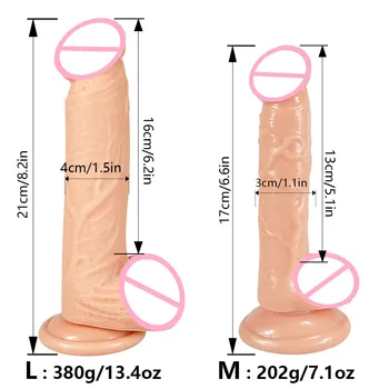 Erotinis Švelnus Dildo Realus Moterų Žaislai Varpos Stipri Siurbimo Taurės Penis Sekso Žaislai Moters Moterų Masturbacija Sekso Produktai