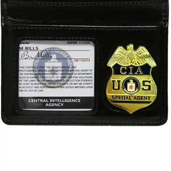FTB/CIA Cosplay Badge, ID Kortelės Helovinas Dress up Šalies Kostiumų Sertifikatą Aksesuarų Helovino Maskaradas Prekes