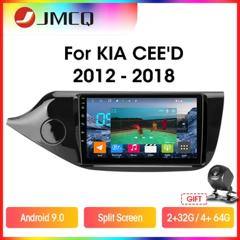JMCQ T9 RDS DSP 4G+64G Automobilio Radijo KIA Cee 'd CEED JD 2012-2018 Multimidia Video 2 din