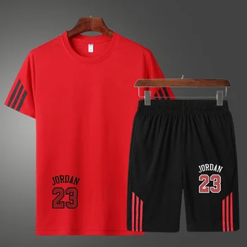 Jordan 23 vyriški sportiniai quick dry plonas sportiniai, laisvalaikio kostiumas spausdinti krepšinio dėvėti mados poros dėvėti 2020 m.