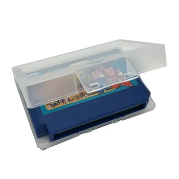 JP versija Skaidrus surinkimo dėžė, plastikinės sandėliavimo atveju FC žaidimas kasetė klasikinis žaidimas kortomis
