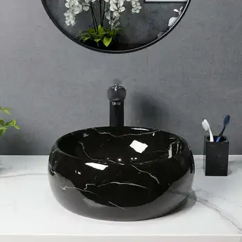 Keramikos meno praustuvas vonios kambarys, tualetas, kriauklė Раковина для ванной pav de bannheiro