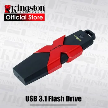 Kingston HyperX Savage 64gb USB 3.1 Flash Drive, 350MB/s Skaityti 128gb Greitis Didelis Pen drives 512 gb 