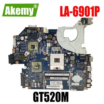 LA-6901P Nešiojamojo kompiuterio plokštę Acer 5750 5750G 5755 5755G mainboard GT520M