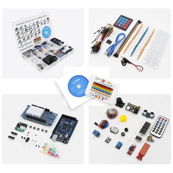 LAFVIN Mega 2560 Projektas Labiausiai Pilną Starter Kit su Pamoka Arduino