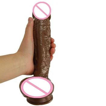 Lytis Priemonės, Skirtos Parduoti didžiulis didelis, labai minkštas ir tikroviškas dildo silikono medžiaga, dirbtinis penis didelis gaidys diido sekso žaislai moterims