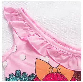 Merginos Lol maudymosi kostiumėlį 2020 M. Vasarą Vaikams maudymosi Kostiumėliai, Kūdikių Vaikai Biquini Infantil Paplūdimio Drabužiai Bikini Mergaitė Animaciją Maudymosi Kostiumas Mergaitei