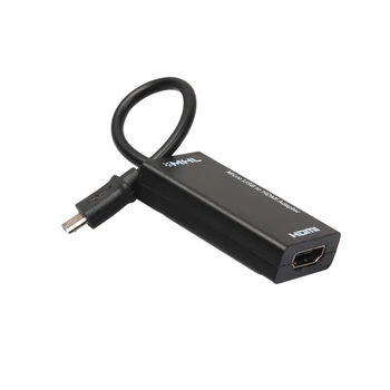 Micro USB 5 Pin HDMI Konversijos Kabelis S2 HDMI Konversijos Kabelis