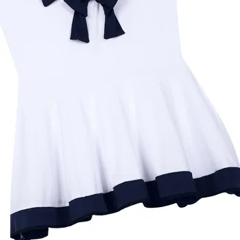 Moteris Išdykusi Mokyklos Mergaičių Mini Suknelė Seksualus Apatinis Trikotažas Cosplay Studentų Balta Mėlyna Sailor Vienodą Vaidmenį Žaisti Kostiumas
