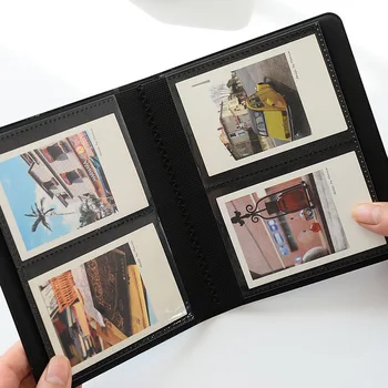 Nauja 64 Kišenės, 3 Colių Nuotraukų Albumą Polaroid Fujifilm Instax Mini 9 8 7s 90 70 25 Kamera Filmas, Knyga Kortelės Turėtojo Pavadinimas