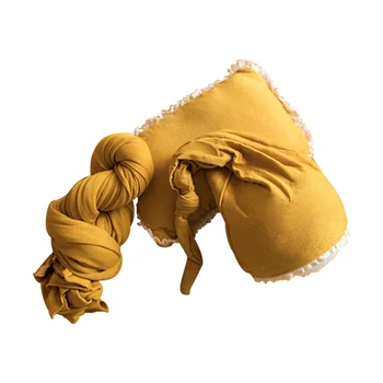 Naujagimio fotografijos apsiaustas baby nuotrauka rekvizitai mezgimo ruožas wrap kūdikių Kokono Megztinis Audinio Wrap naujai fotografija rekvizitai