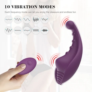 Naujas 10 Greičio Nuotolinio valdymo vibratoriai moterims Vibracija Kelnaitės Nešiojami G Spot Klitorio stimuliatorius Sex erotika Vibratorius moteris