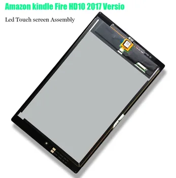 Naujas Amazon kindle Fire HD10 2017 SL056ZE Versija LCD Ekranas Jutiklinis Ekranas skaitmeninis keitiklis Amazon Fire HD 10 Vaikų Edition