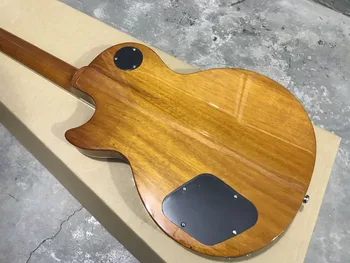 Naujas Aukščiausios kokybės Sunburst standartas užsakymą elektrinė gitara, Raudonmedžio fingerboard gitaar.1piece kaklo kūno.muzikos instrumentai.